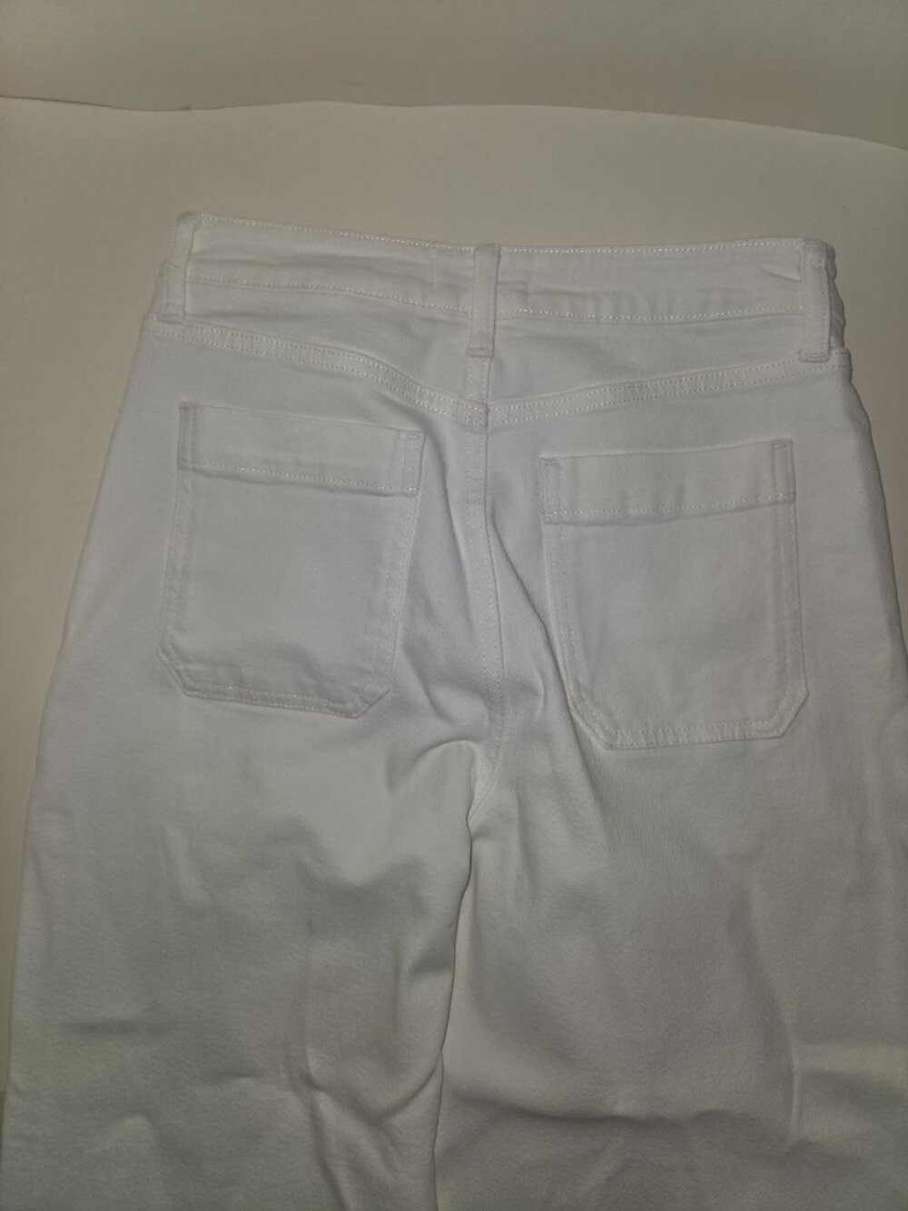 JBD Eve Utility High Rise Wide Leg Jeans White Women’s Size 28 DP649 Retail $74 - Picture 11 of 12
